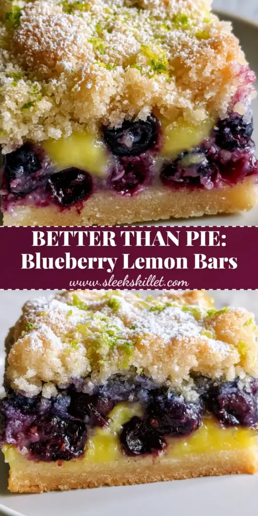 A stack of Blueberry Lemon Pie Bars showing the thick shortbread crust, jammy berry layer, and sandy crumble topping on a white plate.