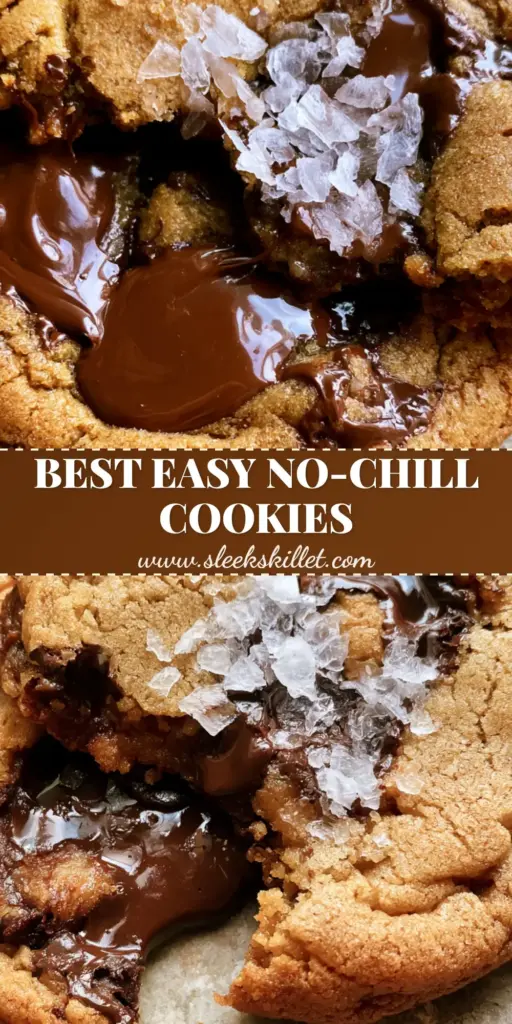 Brown Sugar Chocolate Chip Cookies with Gooey Centers and Rippled Edges 5 A stack of bakery-style brown sugar chocolate chip cookies with rippled edges and dark chocolate pools.